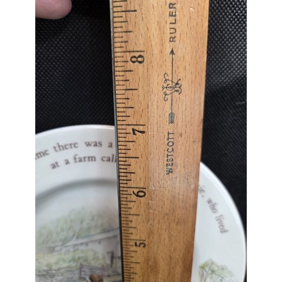 Wedgewood Beatrix Potter Design Mrs. Tiggy Winkle Cup and Saucer Set Excellent - Picture 9 of 9